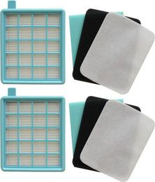 Hepa-Filter für Philips Staubsauger FC8470 FC8471 FC8475 FC8630 FC8645 FC9320 FC9322 FC9521 FC9522 in Blau - Bild 1