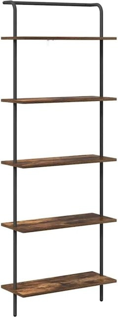 vidaXL Bücherregal in Raucheiche, modern, Farbe Braun, B/T/H: 60 x 24 x 168 cm - Bild 1