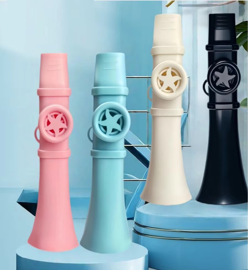 YOUYAN Kazoo-Flöte, Musikinstrumente, Schwarz, Kunststoff - Bild 4