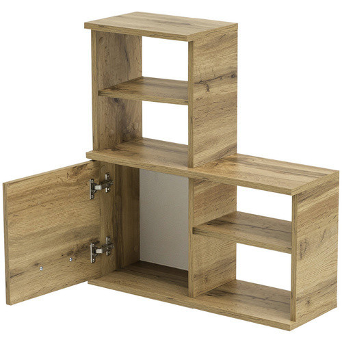 Schildmeyer Hängeschrank Nora in Braun mit Eichenoptik, B/H/T: 59,8 x 64,8 x 20,5 cm - Bild 3