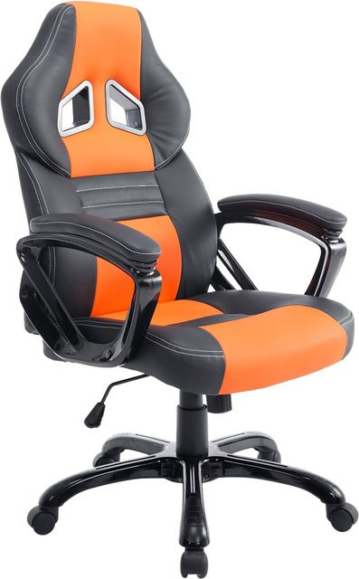 CLP Racing Gaming Bürostuhl Pedro XL mit Kunstlederbezug und bis zu 150 kg Belastbarkeit - Bild 1