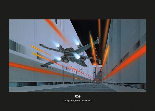 Komar Star Wars Wandbild Trench Paper Poster Multicolor B: 70 cm, H: 50 cm - Bild 1