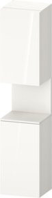 Duravit Hochschrank Qatego mit 2 Türen in Weiß Matt, B: 40 cm, T: 36 cm, H: 176 cm - Bild 1