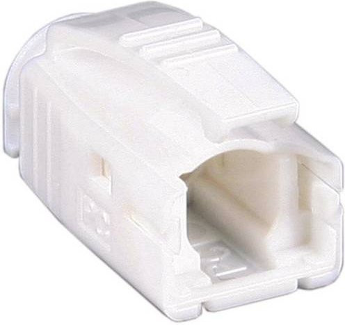 Metz Connect Knickschutztülle für RJ45-Steckverbinder Weiß 10 Stück - Bild 1
