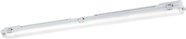 Eglo Feuchtraumleuchte Eco Tube-E 1-flammig Grau, H x B x T: 128,5 x 6 x 6 cm - Bild 1