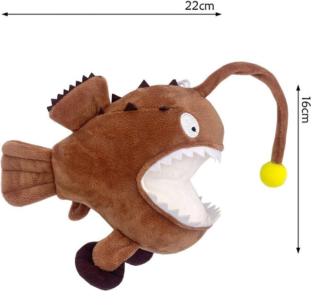 Yiran toy Seeteufel Plüschtier, Meerestiere, ab 6 Jahren - Bild 1