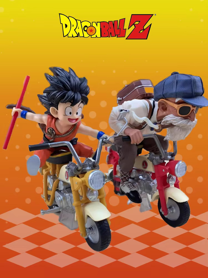 Bandai Dragon Ball Z Son Goku & Master Roshi Actionfiguren-Set, 13cm, 2-teiliges Set - Bild 5