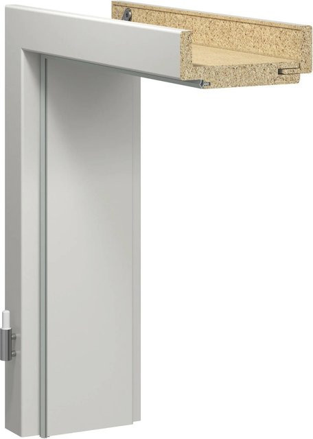 GetaDoor Türzarge GL402 Modern Hellgrau B/T/H: 86 x 10 x 198,5 cm Anschlag L - Bild 1
