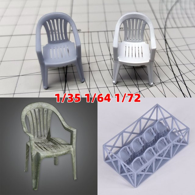 CorMake Zusammenbaubarer quadratischer Kunststoffhocker, Grau - Bild 1