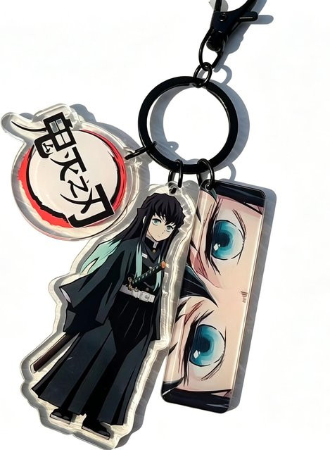 Schlüsselanhänger Muichiro Shinobu Kocho Kimetsu No Yaiba, Acryl, Unisex - Bild 1