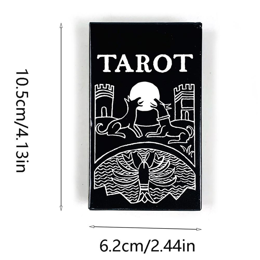 Happy Time For kids Tarotkarten Schwarz Fantasy & Sci-Fi ab 14 Jahren - Bild 4