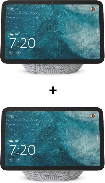 Amazon Echo Show 8 Smart Speaker mit Alexa in Weiß (2er-Set) - Bild 2
