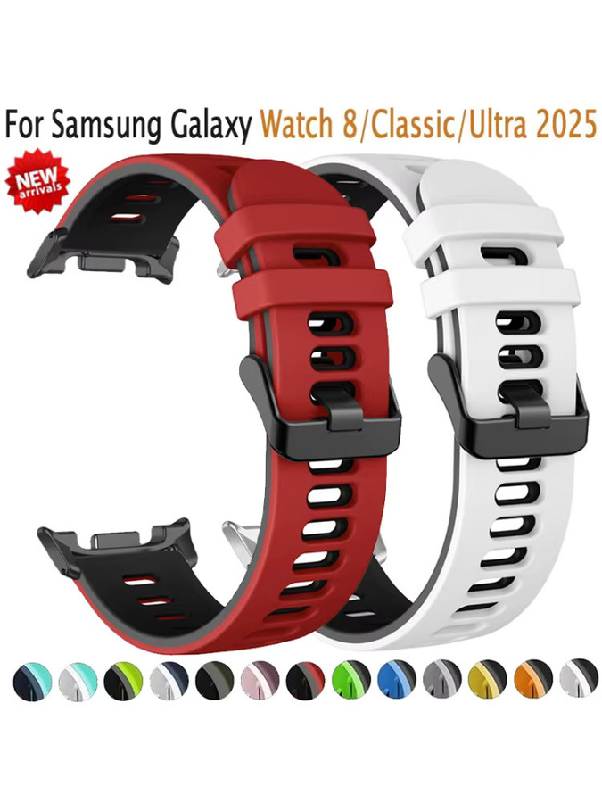 FancyWrist Uhrenarmband Silikon, Schwarz, Unisex - Bild 5