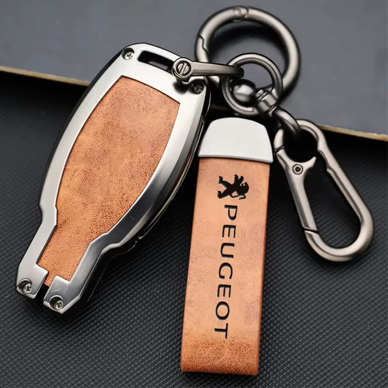Peugeot Schlüsselanhänger, Rindsleder, Unisex - Bild 4