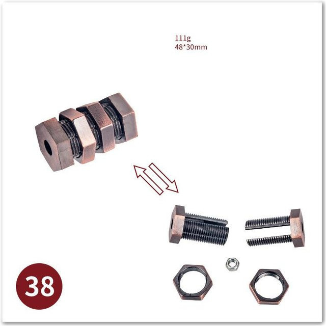 Binchi Keji Travel, Metall-Puzzle, ab 6 Jahren - Bild 1