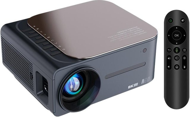 Honor Electronics Heimkino Projektor mit Full HD 1080P, Android 9.0, WiFi und Bluetooth in Grau - Bild 1