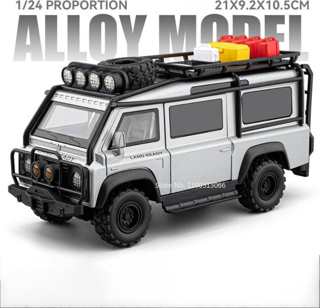 Linyi toy car Defender Van Modellspielzeug, Geländewagen, 1:24, ab 14 Jahre - Bild 1