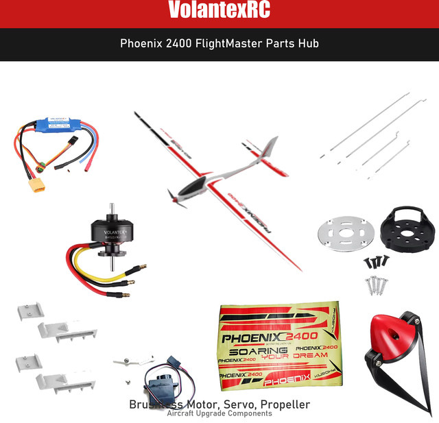 VolantexRC Phoenix 2400 FlightMaster Parts Hub, Zubehör - Bild 1