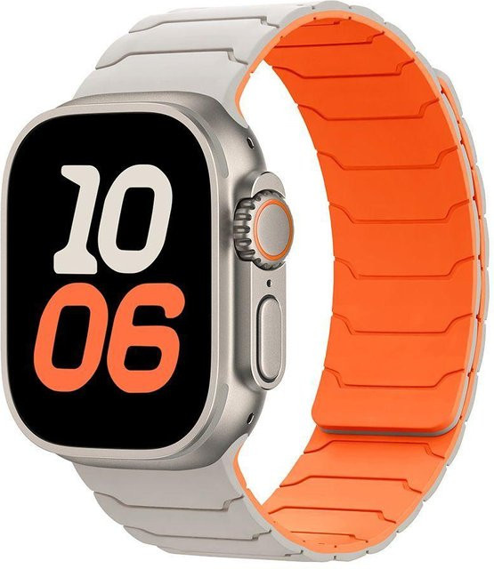 Foucsontop Uhrenarmband Silikon, Magnetisch, Red, Unisex - Bild 1