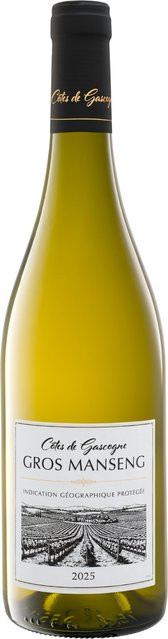 Les Vins du Littoral Gros Manseng IGP Côtes de Gascogne trocken Weißwein 2025 0,75 l - Bild 1