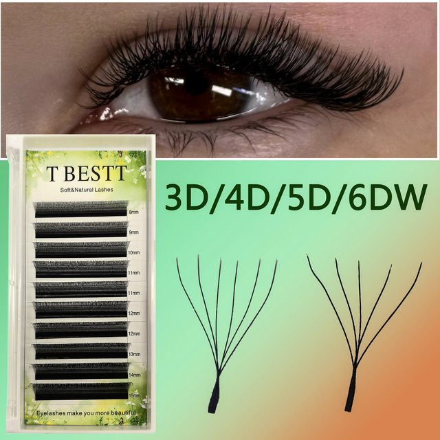 Tbestt Wimpern Extensions, Black, Unisex - Bild 1