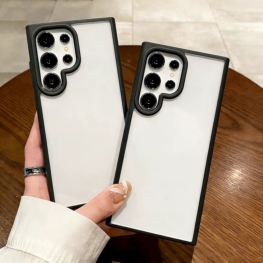 Weiche Silikon-Handyhülle für Samsung Galaxy A-Serie in Schwarz - Bild 4
