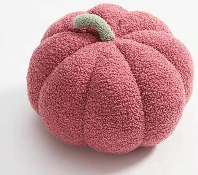 GDzaccly Halloween-Kürbis-Plüschtier, Puppe, pink, 55 cm - Bild 1
