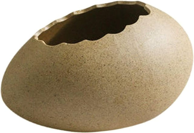 CosyHome Keramik Dessertschüssel in Eierschalen-Optik, beige, dekorativ und ungiftig - Bild 1