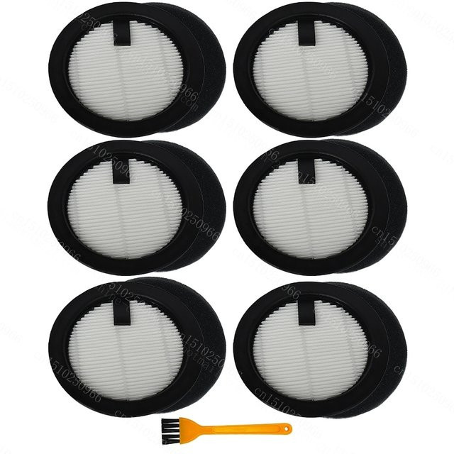 Ruansan Ersatzfilter für SMOTURE VAC01, VAC02 und VC70 Akku-Staubsauger in Weiß - Bild 1