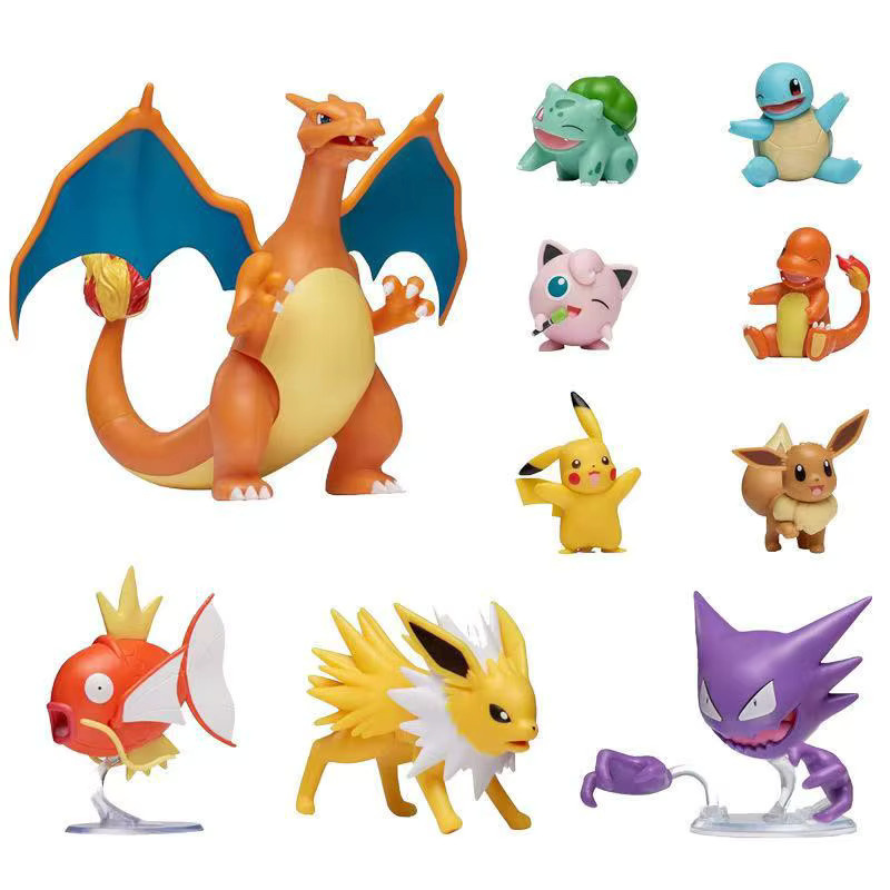 Bandai Pokémon Action Figuren, 10-teiliges Set, ab 3 Jahren - Bild 3