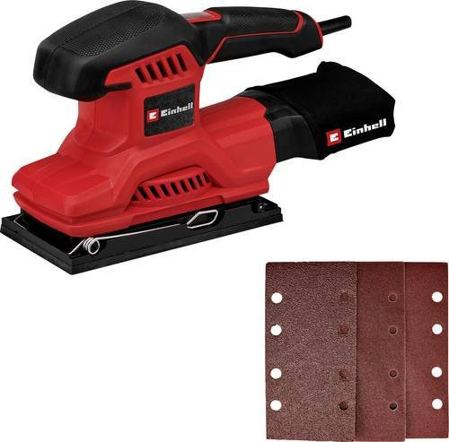 Einhell TC-OS 250 Schwingschleifer in Rot mit 250W Leistung - Bild 1