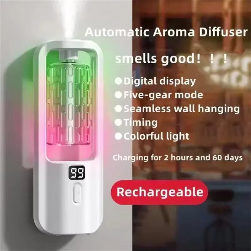 NOCCLILI Aromatherapie-Maschine als Diffusor und Luftbefeuchter in Weiß - Bild 3