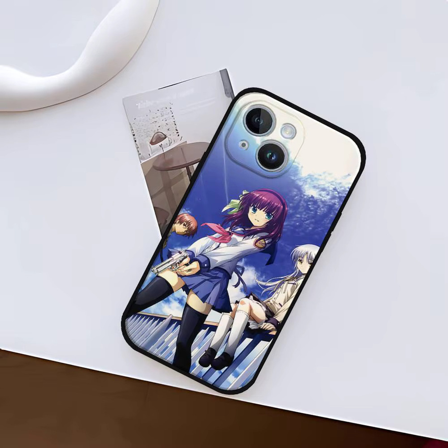 Mesuca Anime A-Angel Beats Silikon Handyhülle für iPhone in Schwarz und Multicolour - Bild 5