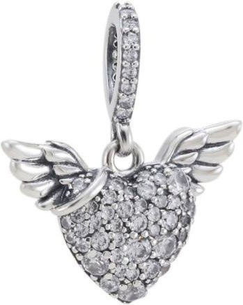 Anhänger 925 Silber, Perle, Zirkonia, Damen - Bild 1