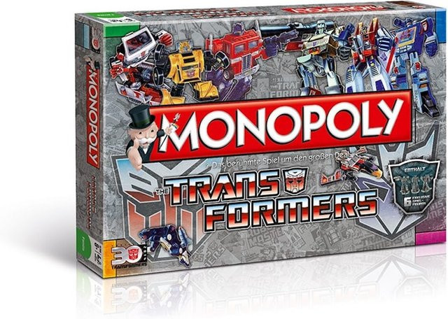 Hasbro Monopoly Transformers, Brettspiel, Gesellschaftsspiel - Bild 1