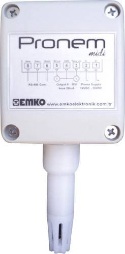 Emko PMD-W-H0/T0.1.0.0 Temperaturmessumformer in Weiß, Messbereich -20 bis 80°C, Analog Strom, L x B x H: 35 x 60 x 70 mm - Bild 1