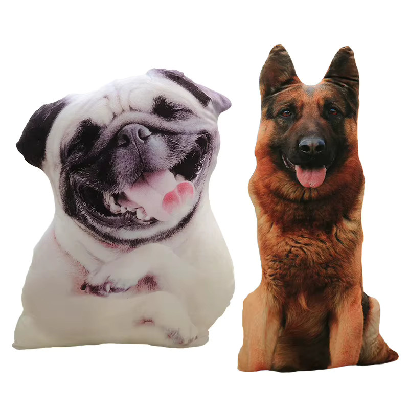 pangcangshu Hund Plüsch Spielzeug, Stofftier, 50cm, Bunt / Mehrfarbig - Bild 3