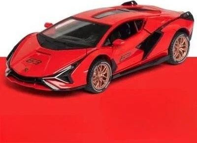 Linyi toy car Sian Sportwagen Modellauto, 1:32, Metall, mit Licht und Sound, ab 14 Jahren - Bild 1