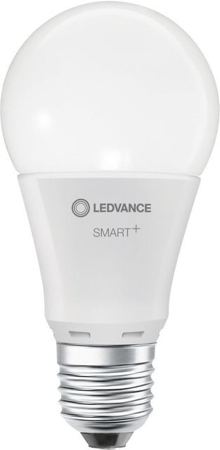 LEDVANCE SMART+ Smarte LED-Lampe E27, 14W, dimmbar, WiFi, Warmweiß, Glühlampenform A60, kompatibel mit Amazon Alexa und Google Assistant - Bild 1