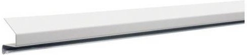 Hager Seitenprofil BKIS1213019016 aus Stahl in Verkehrsweiß, Länge: 2000 mm, Breite: 25 mm - Bild 1