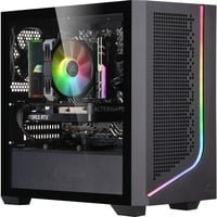 Asus Gaming-PC mit RTX 5060, AMD Ryzen 5 5600, 16 GB RAM, 500 GB SSD und Windows in Schwarz/Transparent - Bild 1