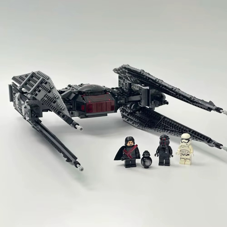 Disney Star Wars Kylo Ren's TIE Starfighter, MOC Space Battle Series, Bausteine, 630 Teile - Bild 2