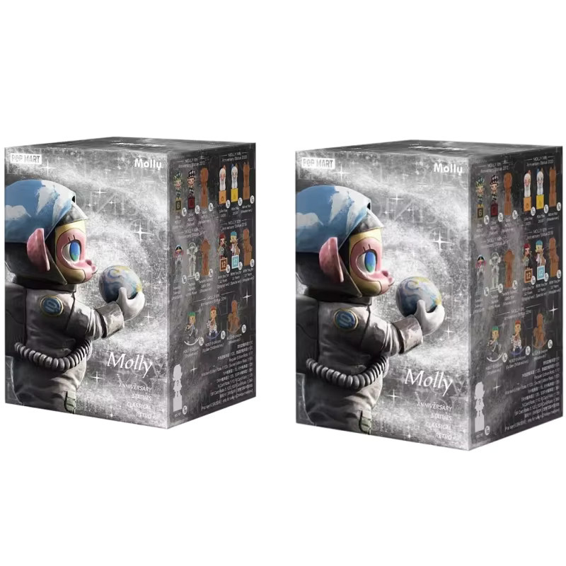 POP MART Molly Klassische Retro-Serie, Anime-Figuren, Modellpuppe - Bild 3