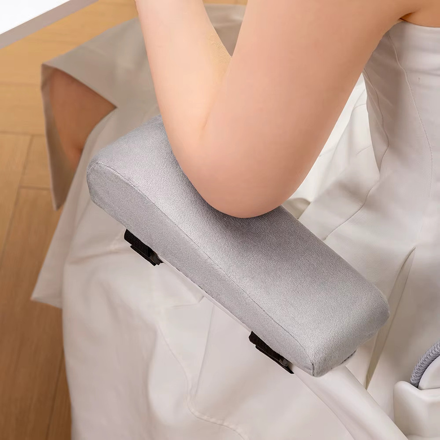 Komfortables Armlehnenkissen für Bürostühle und Sofas aus PU-Schaum in Grau - Bild 2