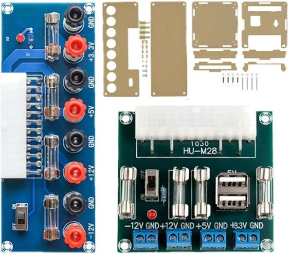 XH-M229 Adapterplatine zur Umwandlung von Power-ATX auf 24-polige Stromversorgung für Desktop-PC-Chassis - Bild 1