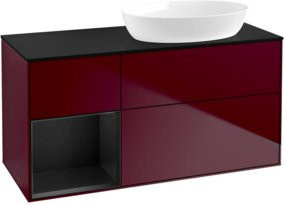 V&B Waschtischunterschrank Finion in Blau Lackiert, Breite: 120 cm, Tiefe: 50,1 cm, Höhe: 50,1 cm - Bild 1