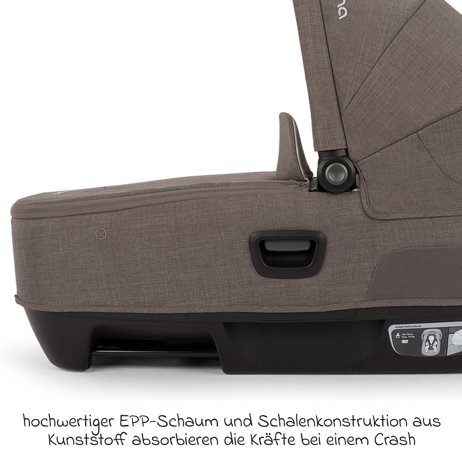 Nuna Babywanne CARI next für Auto und Kinderwagen in Chestnut Brown - Bild 7