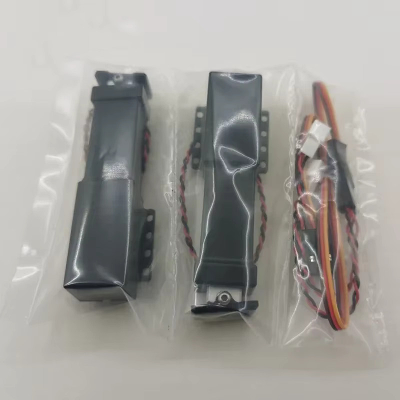 Tamiya Elektro-Stützfüße, Metall, 1:14, Schwarz - Bild 2