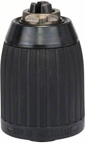 Bosch Schnellspannbohrfutter Schwarz, Spannbereich 2 bis 13 mm, Aufnahme 1/2 Zoll, bis 16 mm - Bild 2