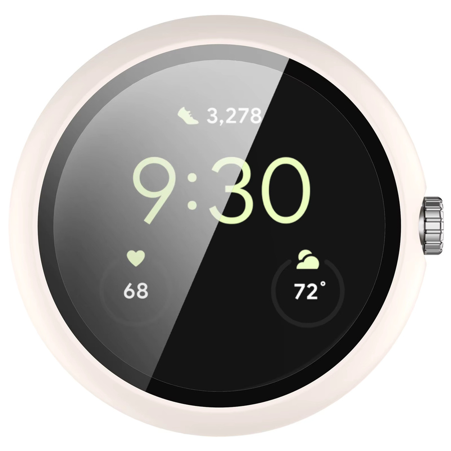 Google Uhrengehäuse mit Film für Google Pixel Watch 2, Schwarz, Unisex - Bild 2